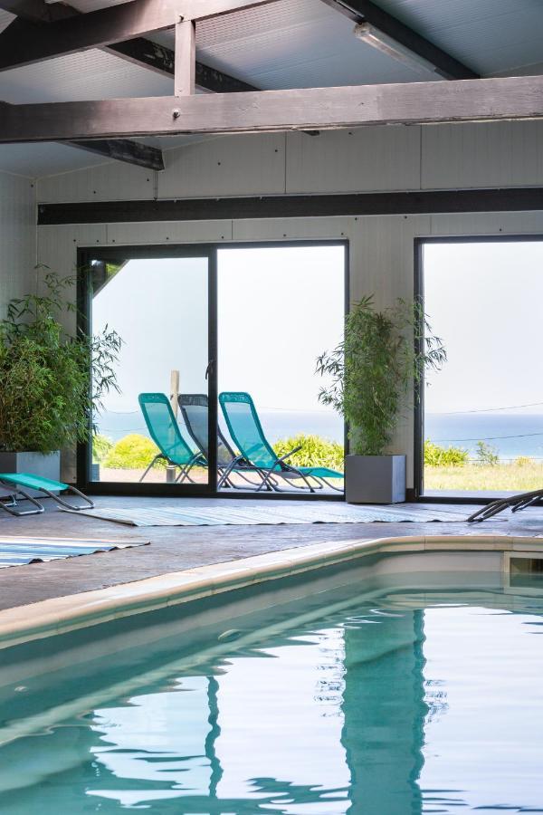 La Metairie-Du-Vauhariot - Vue Mer Et Mont Saint Michel - Piscine Chauffee - Acces Gr34 Канкаль Экстерьер фото