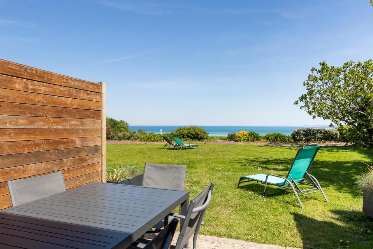 La Metairie-Du-Vauhariot - Vue Mer Et Mont Saint Michel - Piscine Chauffee - Acces Gr34 Канкаль Экстерьер фото